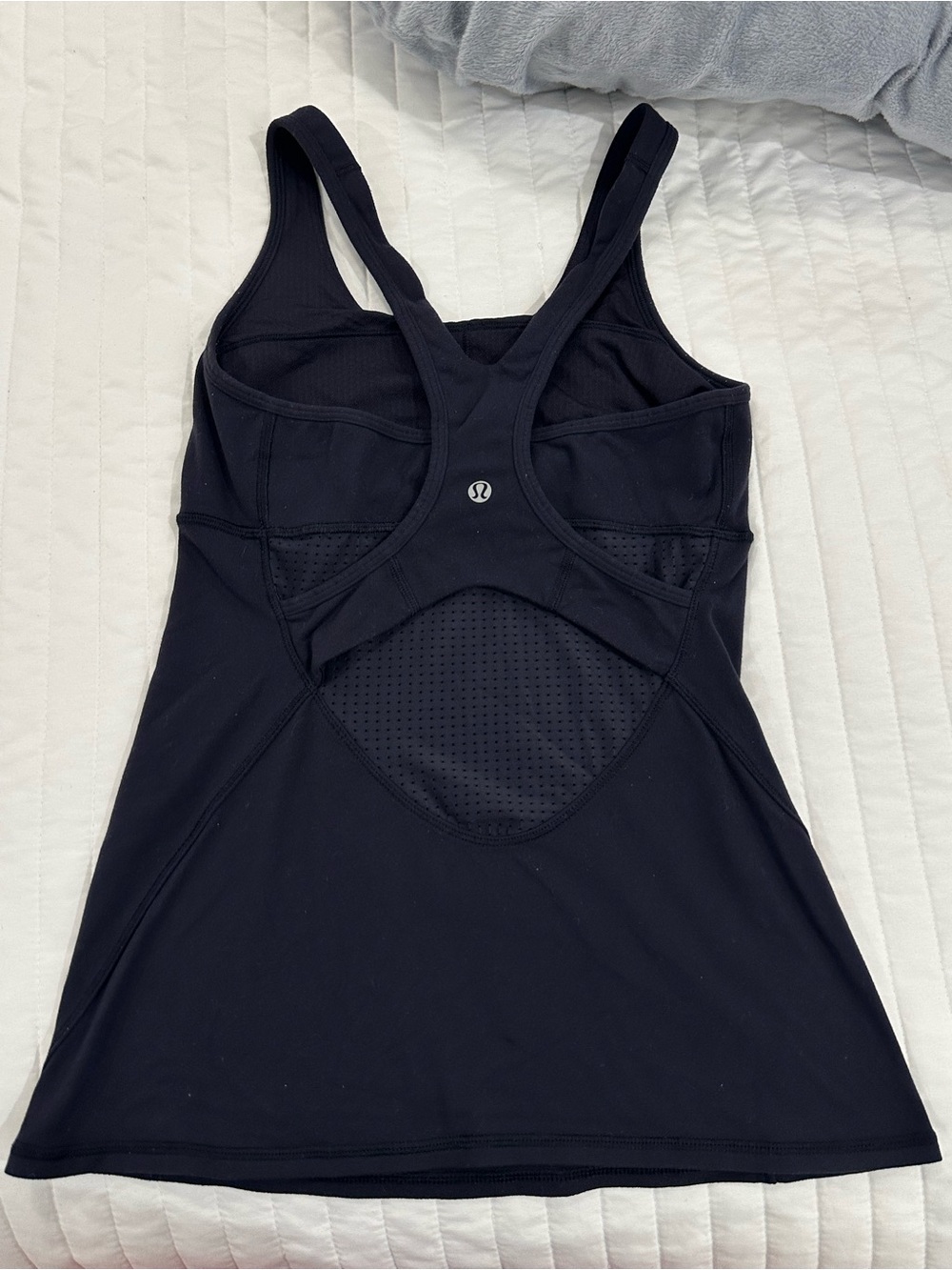 lululemon athletica Black Racerback Tank Top